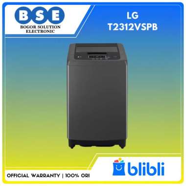 Mesin Cuci LG T2312VSPB Top Loading 12 Kg Mesin Cuci Smart Inverter Turbo Drum 12 Kg