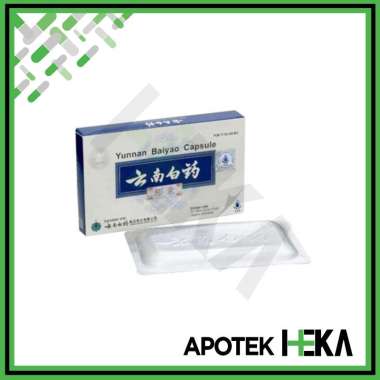 Yunnan Baiyao capsule isi 16 Kapsul - Membantu Penyembuhan Luka