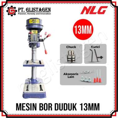 NLG Mesin Bor Duduk 13MM Bench Drill Heavy Duty 13 mm