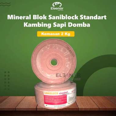 Saniblock Standart Mineral Blok Kambing Sapi Domba 2Kg