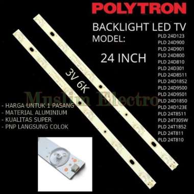 LAMPU BACKLIGHT POLYTRON 24 INCH PLD24T8511 PLD24D123 PLD24D900 PLD24D901 PLD24D1850 PLD24D9501 PLD2