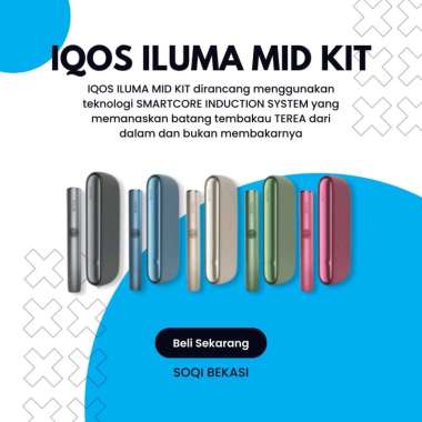 IQOS ILUMA MID KIT IQOS ILUMA KIT PEBBLE GREY