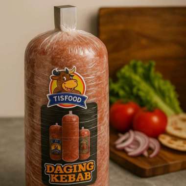 Daging Kebab Tis Food 2kg Tanpa Tiang