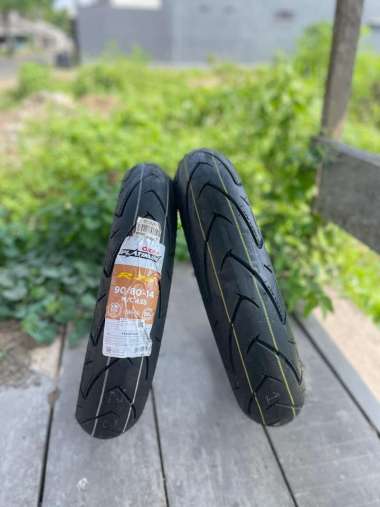 BAN LUAR MOTOR CORSA PLATINUM R26 90/80 100/80 RING 14 17 TUBLESS 100/80-17