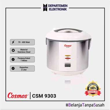 Cosmos CRJ 9303 – Magic Com 2 Liter Stainless Steel