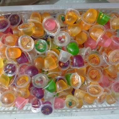 [ 1 kg ] Agar Agar Jelly Inaco Kiloan | Inaco Curah Mix Rasa | Aneka Cemilan dan Snack ONLINA
