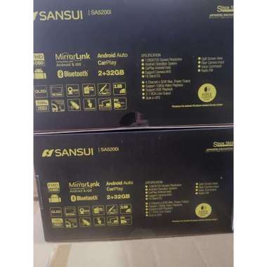 Head unit Sansui layar 9" Varian Gamma Beta Alpha ALPHA