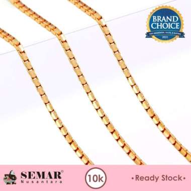 Kalung Emas Polos Stela Gold 10K Semar Nusantara, Spesifikasi Normal 3 Gram