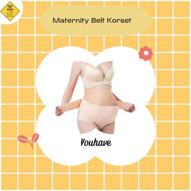Youhave Maternity Belt Korset Perut cream XL