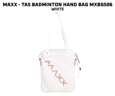 Tas Badminton MAXX Hand Bag MXBGS 06 Maxx MXBGS06 WHITE