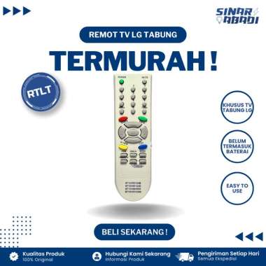 Remot TV LG Tabung Biasa Putih