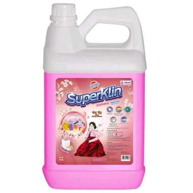 Bukrim Superklin Deterjen Cair Jerigen 4.5 Liter | Cherry Blossom