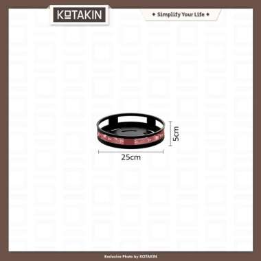 KOTAKIN Rak Susun Toples Kue Jajan Lebaran Idul Fitri Aesthetic Snack Tray Set Rangka Besi 1 Susun