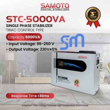 Stabilizer Samoto STC-5000VA Triac Control Series STC5000VA single Phase