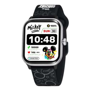 JAM WANITA SMARTWATCH DIGITEC ORIGINAL WONDER BLACK DISNEY MICKEY MOUSE SMARTWATCH DIGITEC ORI DIGIT