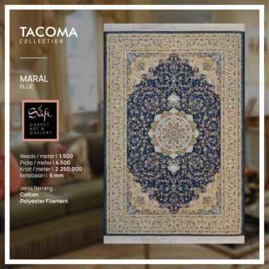 Karpet Lantai Persian Iran Premium Klasik Tacoma MARL 200x300 Navy