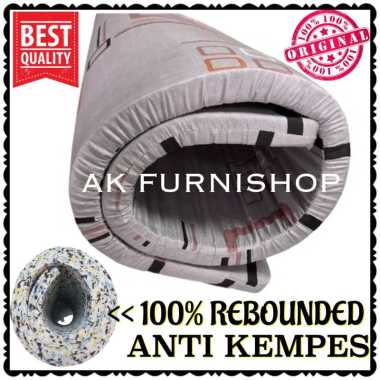 Kasur Lantai Busa Rebonded - Bukan Busa Biasa -Kasur Terapi 60x190x4 cm