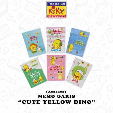 KIKY Memo Memo Lux dan Memo Garis - 1 Buku Memo Mini Lux
