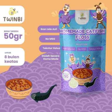 Abon Asli MPASI Bayi & Anak No MSG - Daging Ayam, Sapi, Tuna, Salmon, Patin, Lele Lele