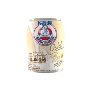 Promo Harga Bear Brand Susu Steril Gold Malt Putih 140 ml - Blibli