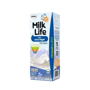 MilkLife Susu UHT Teens Plain 200 ml