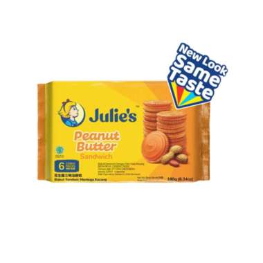 Julie's Biskuit Peanut Butter Sandwich 180 gr