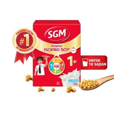 SGM Susu Anak Eksplor Isopro Soy 1+ Vanilla Dus 700 gr