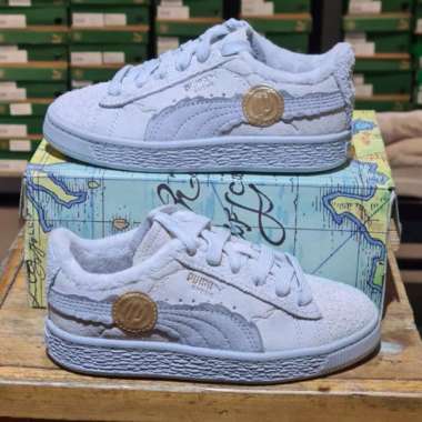PUMA Sepatu Anak Suede 3 One Piece Ps 396721 01 12=31=18.5Cm