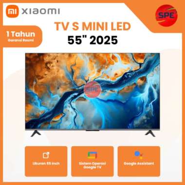 TV S MINI LED XIAOMI 55 INCH 2025 QD-MINI LED UHD 4K GARANSI RESMI (MEDAN)