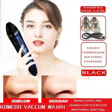 SPEEDS Alat Pembersih Penyedot Komedo Blackhead Remover Pembersih Wajah Elektrik Beauty Kecantikan P