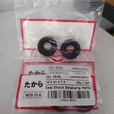 TKR Seal Shock Belakang 10x21x7,5 Motor Beat, Vario, PCX, ADV, Revo ABS, Supra X 125 FI, Fit New