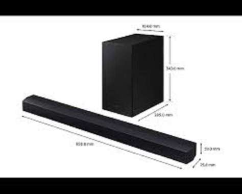SOUNDBAR SAMSUNG WIRELES SUBWOOFER HW-B450F