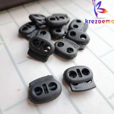 Stopper klakson syuga stopper tali masker knop warna warni banyak variasi model Stopper radio hitam