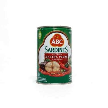 abc sardines cabai kaleng 425 ml