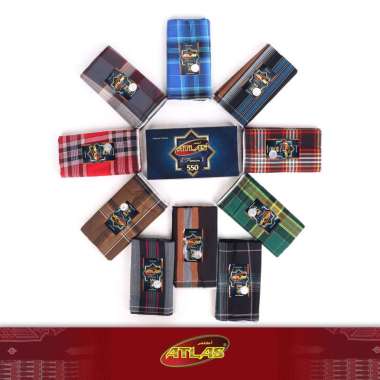 Grosir 10 Pcs Sarung ATLAS Premium 550