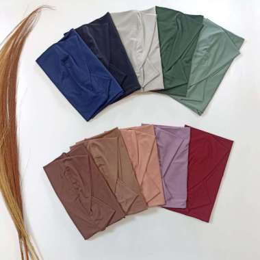 Hijab instan Dagu Jumbo Malay jilbab besar Nude XL