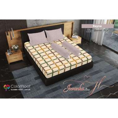 Jovanka - Sprei FITTED King (180x200) by FATA terlaris pilihan Rayna