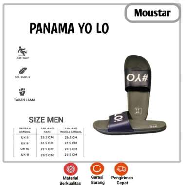 Sandal Slop Slip On Panama Ultra Series YOLO Abu 8