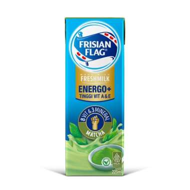 FRISIAN FLAG UHT ENERGO+ MATCHA 225 ML