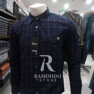 WATCHOUT Jeans Kemeja Pria JS303280127 0825 XXL NAVY