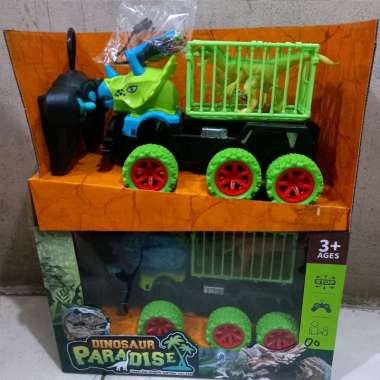 RC Mobil Dinosaurus Batre Cas