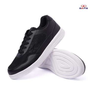 DANS - Sepatu Dewasa Pria dan Wanita - Jexley | Sneakers Warna Hitam dengan Sol Empuk & Ringan 42 Hi