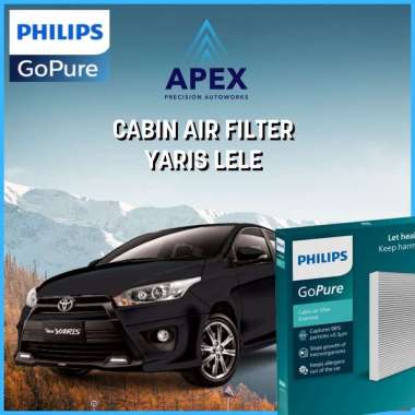 PHILIPS GOPURE CABIN AIR FILTER / FILTER AC YARIS LELE