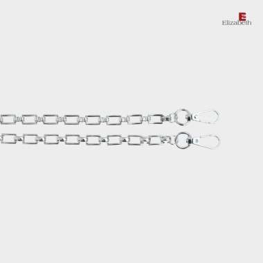 Tali Tas Elizabeth Bag Strap 0833-1919 Silver