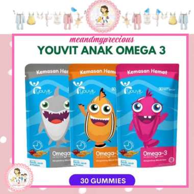 MMP - YOUVIT OMEGA3 Multivitamin Anak Vitamin Otak Vitamin Omega 3 Vitamin Mata Anak Enak Dan Disuka