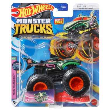 Hotwheels / Hot Wheels Mobil Monster Truck FJY44 Shark Wreak Hitam