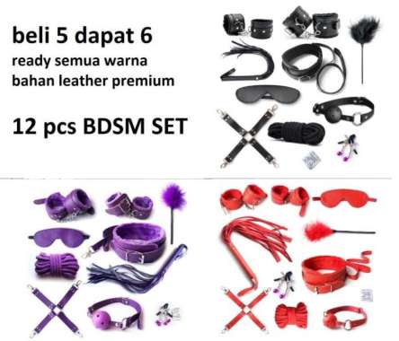 d027 bdsm 12 set blindfold cambuk sumpal mulut borgol pcs nipple bdsm tali untuk kesehatan pria maup