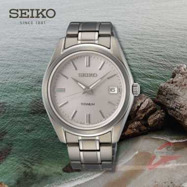 Seiko SUR369 Seiko SUR369P1 Titanium Sapphire 40mm Original Garansi Resmi Jam Tangan Pria