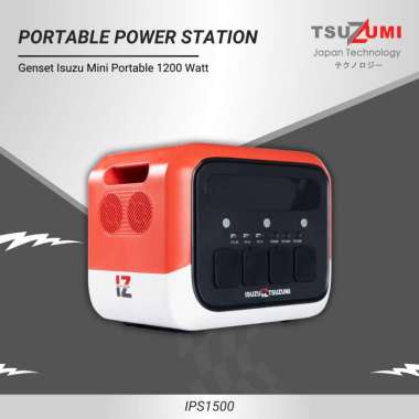 Portable Power Station Isuzu Tsuzumi IPS1500 / Power Station Mini 1200 Watt