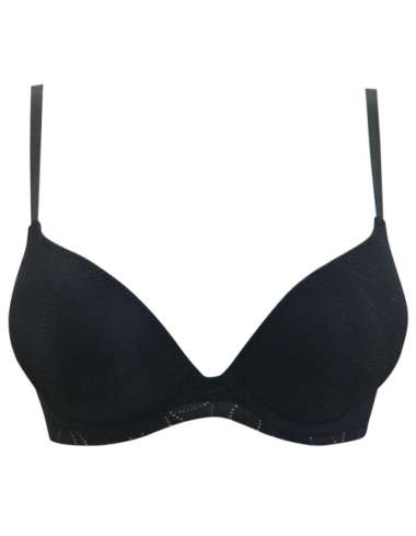 Wacoal Mood Odyssey IB 5481 - Passionate - 3/4 cup BLACK 80B